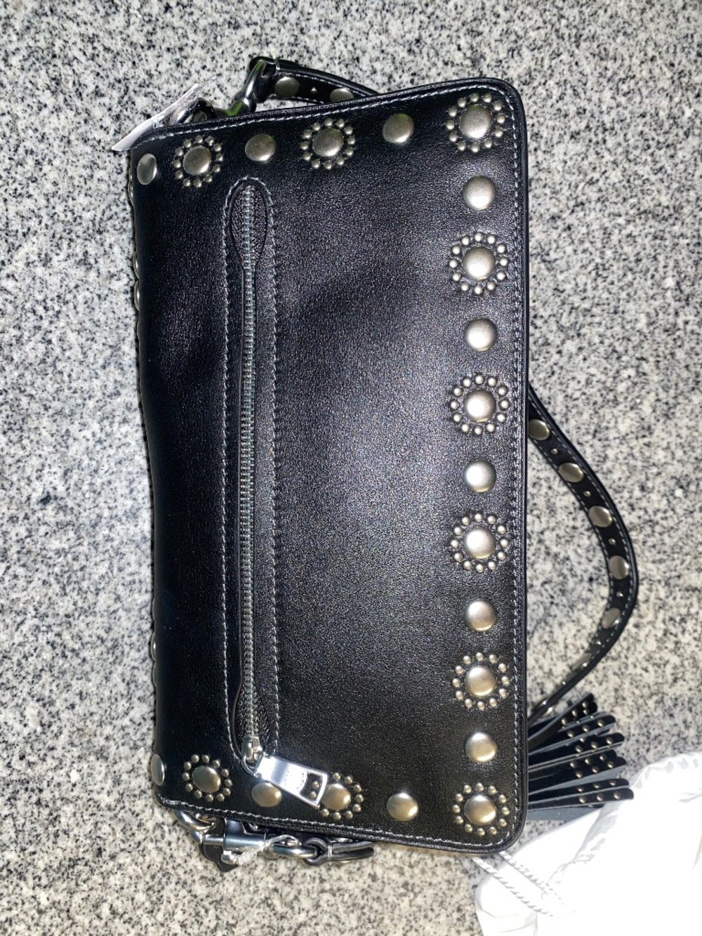 Tabby Shoulder Bag 26 with Rivets - Picture 5 of 11
